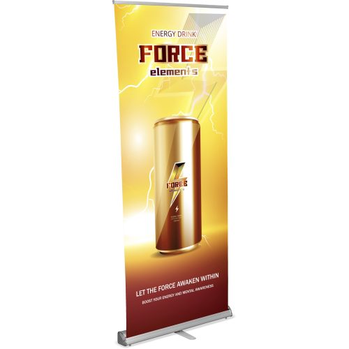 Legend Fabric Pull-Up Banner