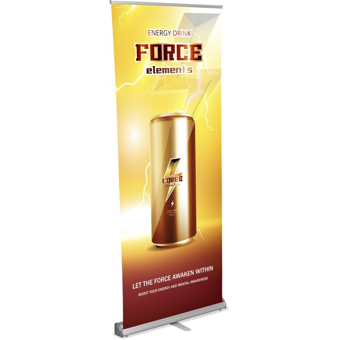 Legend Fabric Pull-Up Banner