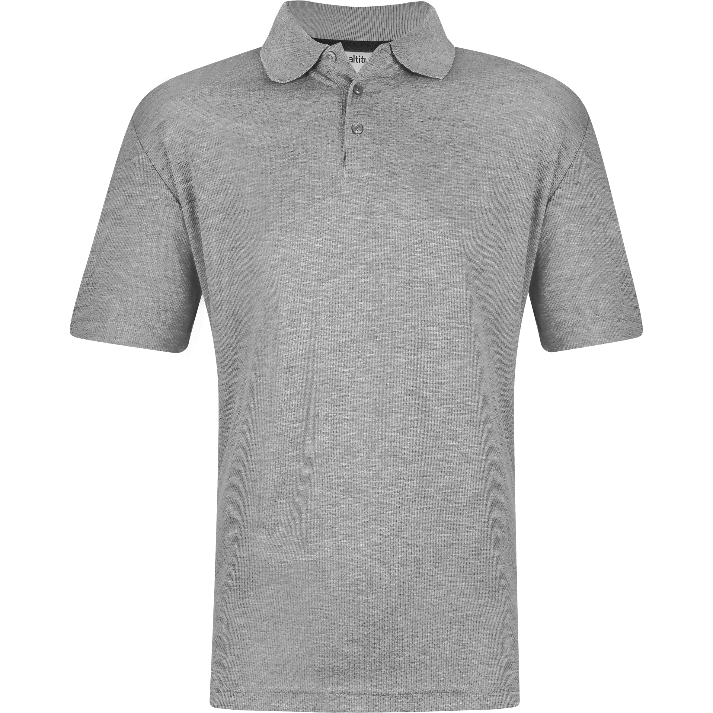 Mens Bayside Golf Shirt - Grey