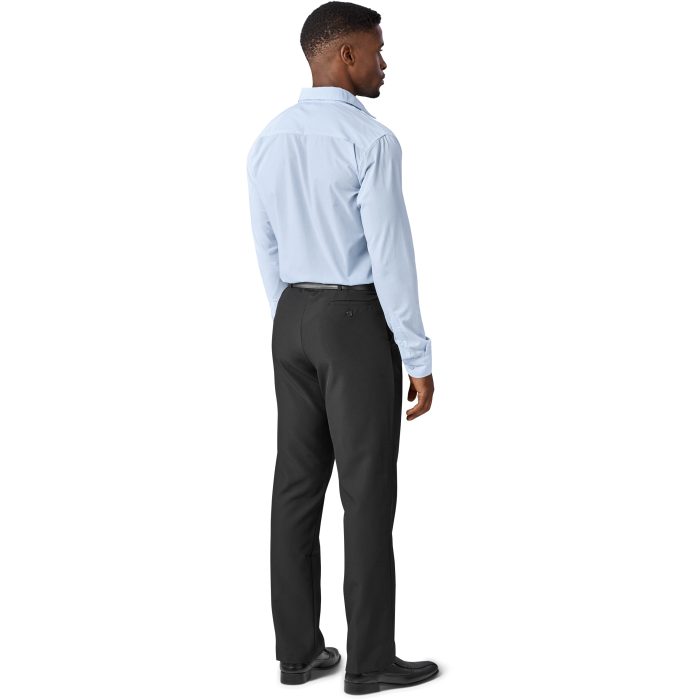 Mens Cambridge Flat Front Pants  - Black