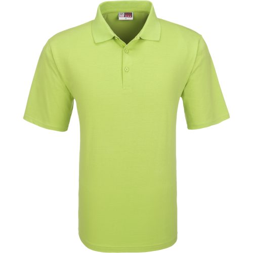 Mens Cardinal Golf Shirt - Lime