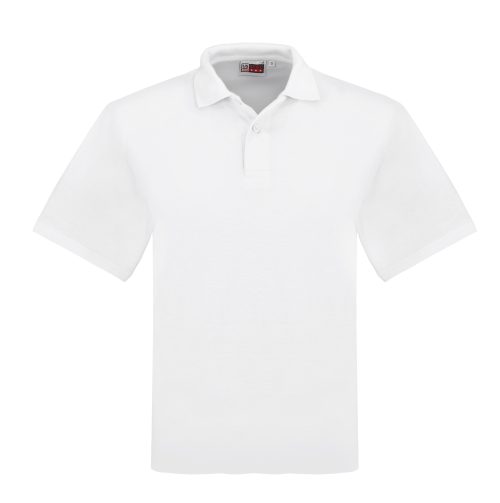 Mens Elemental Golf Shirt  - White