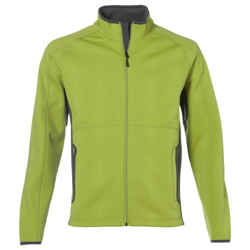 Mens Ferno Bonded Knit Jacket  - Lime