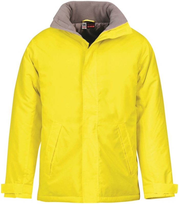 Mens Hastings Parka  - Yellow