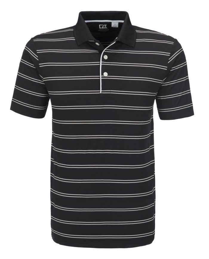 Mens Hawthorne Golf Shirt  - Black