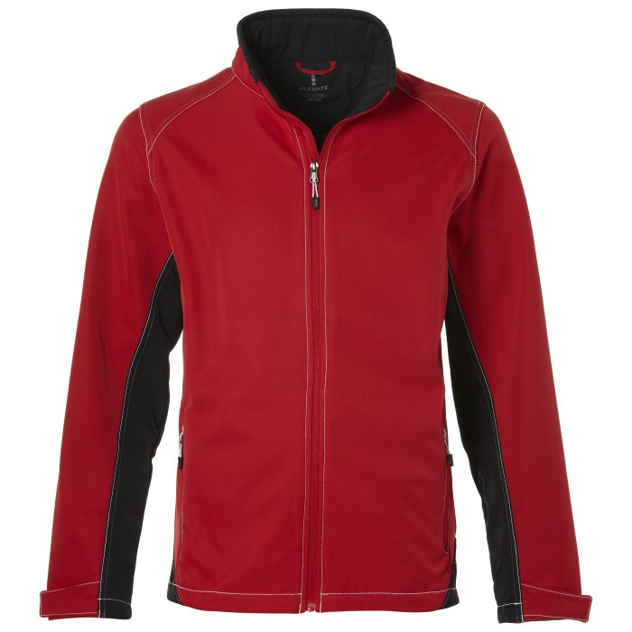 Mens Iberico Softshell Jacket  - Red