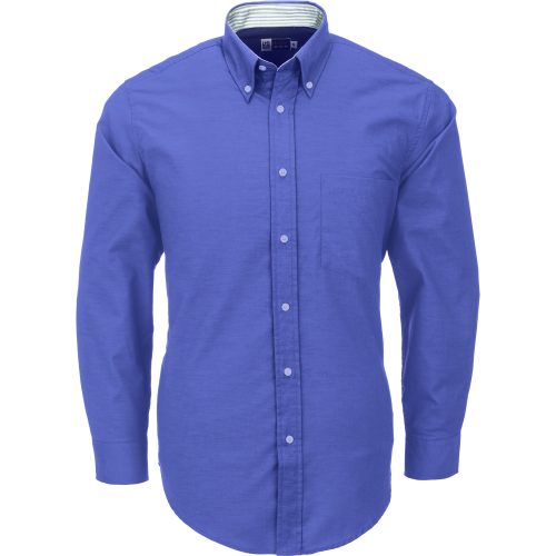 Mens Long Sleeve Aspen Shirt - New Blue