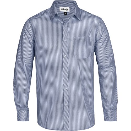 Mens Long Sleeve Birmingham Shirt - Navy