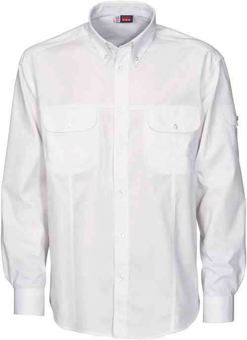 Mens Long Sleeve Phoenix Shirt  - White