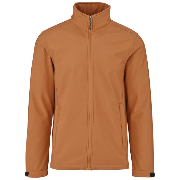 Mens Maxson Softshell Jacket - Orange