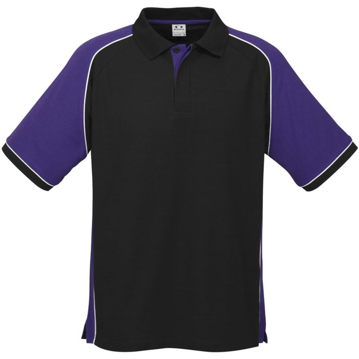 Mens Nitro Golf Shirt  - Purple