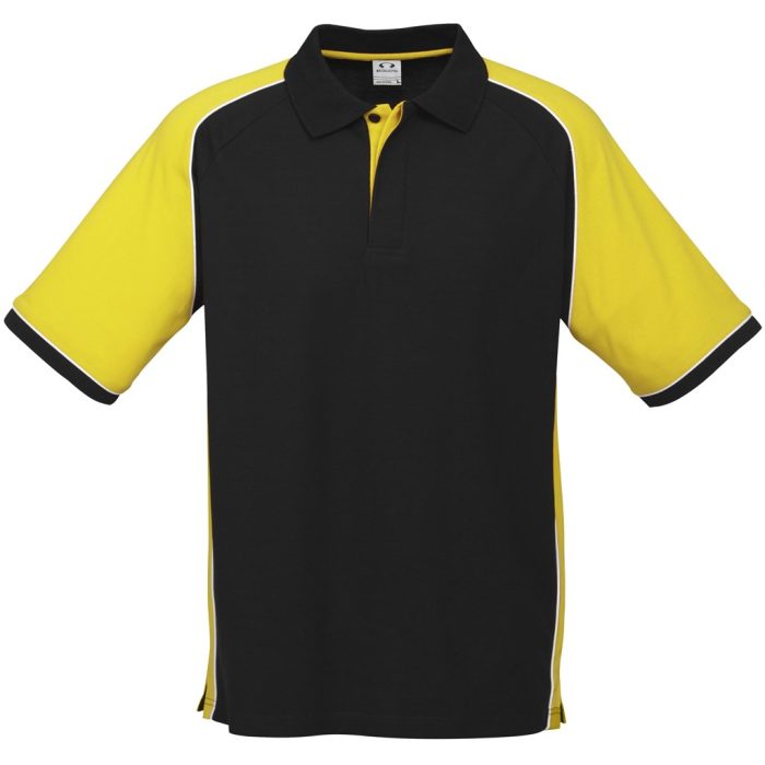 Mens Nitro Golf Shirt  - Yellow