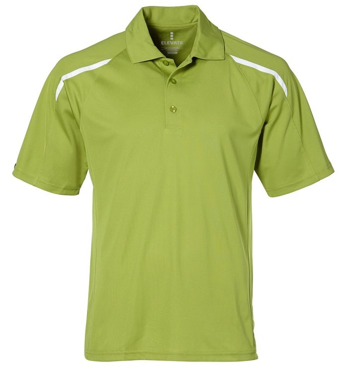 Mens Nyos Golf Shirt  - Lime