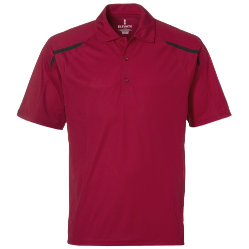 Mens Nyos Golf Shirt  - Red