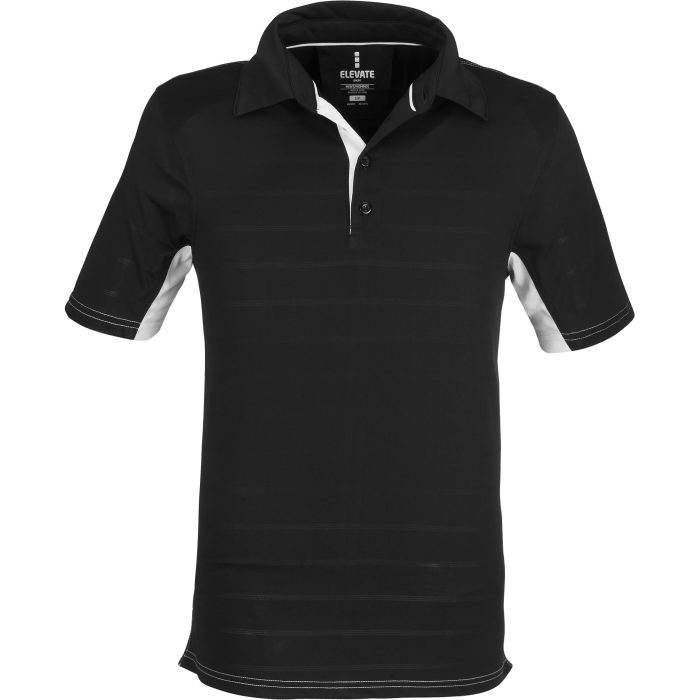 Mens Prescott Golf Shirt  - Black