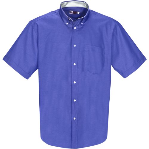 Mens Short Sleeve Aspen Shirt - New Blue