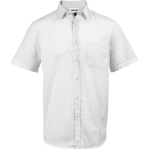 Mens Short Sleeve Duke Shirt  - White