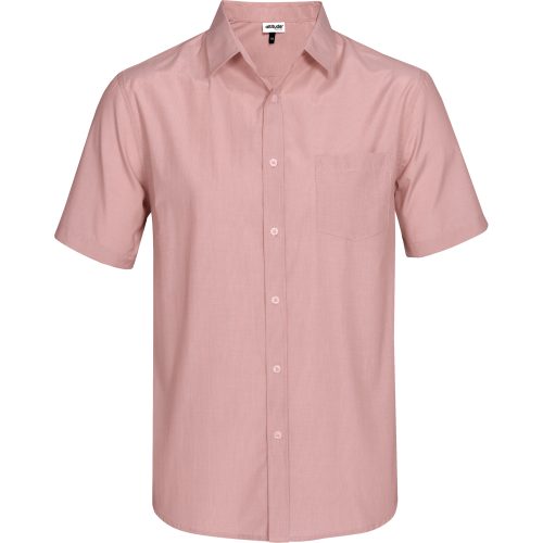 Mens Short Sleeve Portsmouth Shirt  - Red