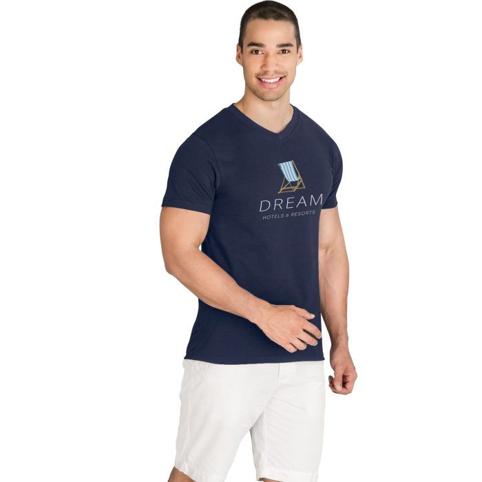 Mens Super Club 165 V-Neck T-Shirt