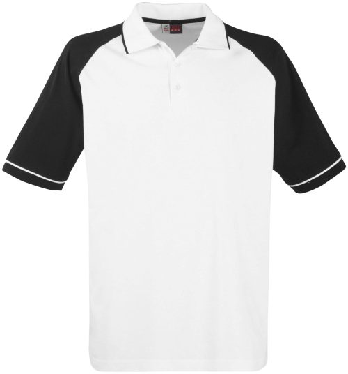 Mens Sydney Golf Shirt  - Black