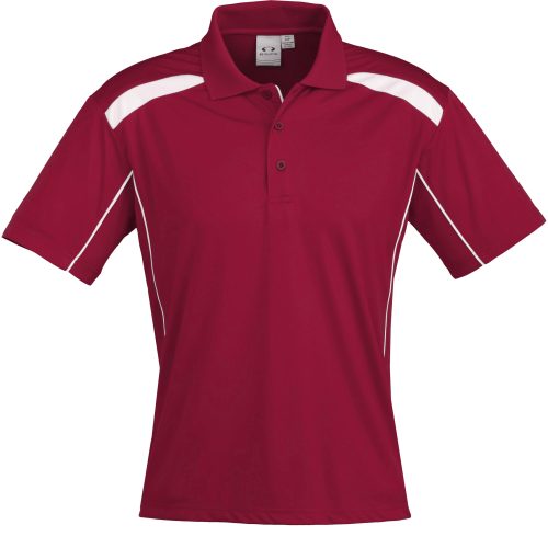 Mens United Golf Shirt - Red