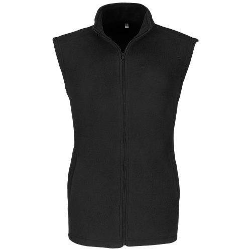 Mens Yukon Micro Fleece Bodywarmer  - Black