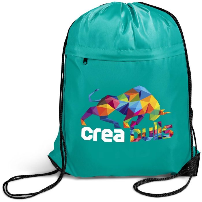 Northstar Drawstring Bag - Turquoise