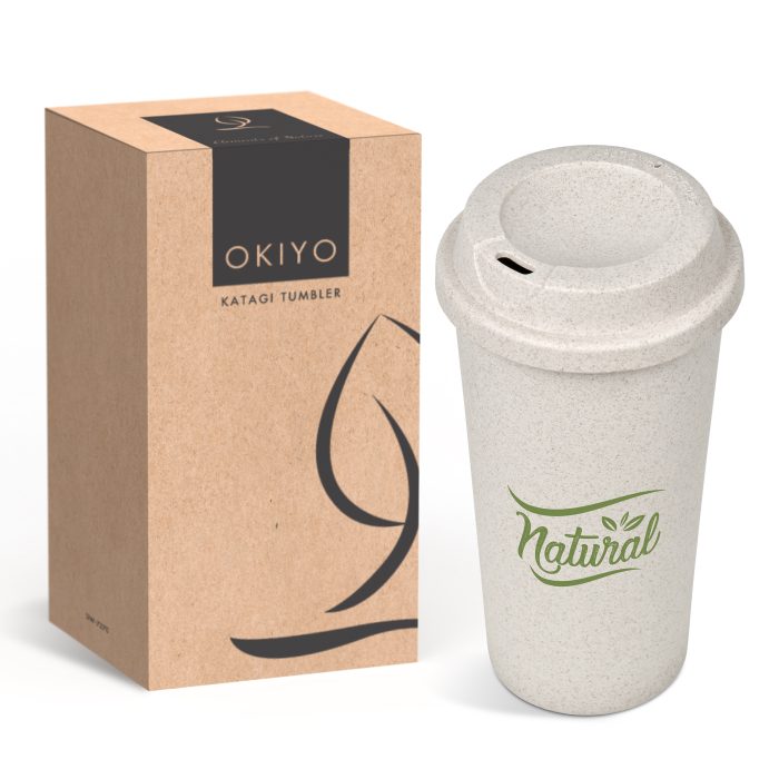 Okiyo Katagi Wheat Straw Tumbler - 450ml