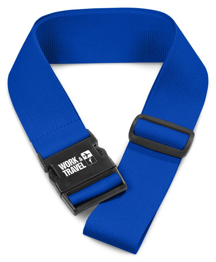 Pearson Luggage Strap - Blue