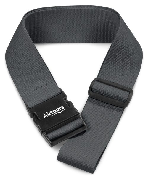 Pearson Luggage Strap - Charcoal