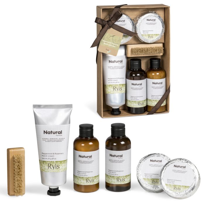 Ryis Peppermint amp; Rosemary Bath Gift Set