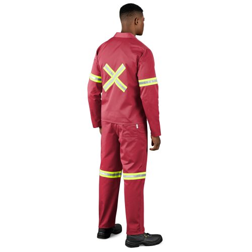 Trade Polycotton Conti Suit - Reflective Arms