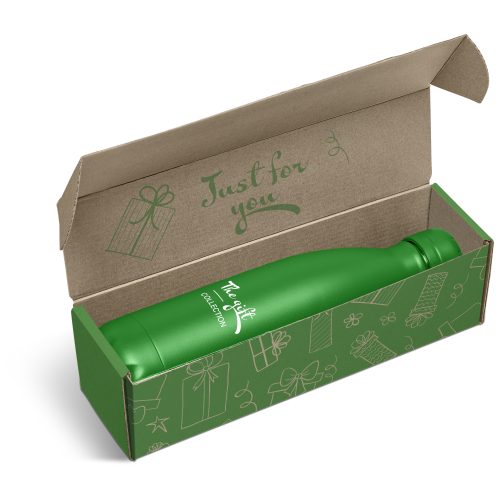 Wahoo Bottle in Bianca Custom Gift Box - Green