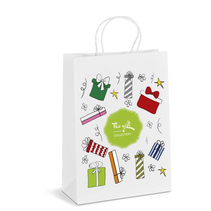 Expression Maxi Gift Bag 150gsm - Solid White