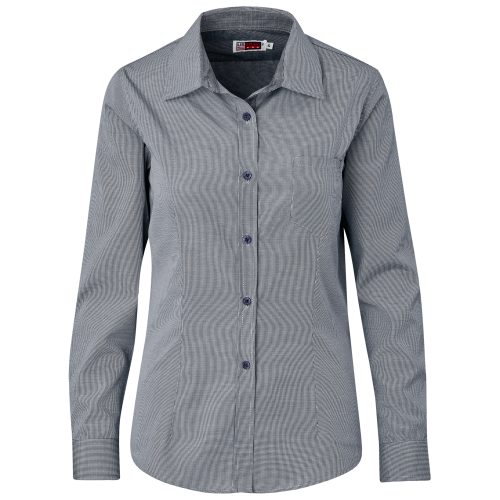 Ladies Long Sleeve Coventry Shirt - Navy