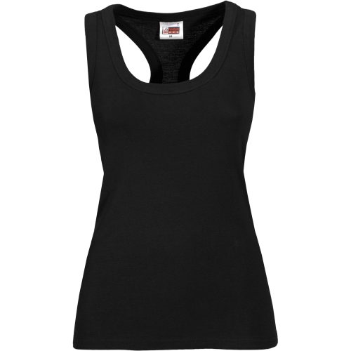 Ladies Maui Racerback Top - Black