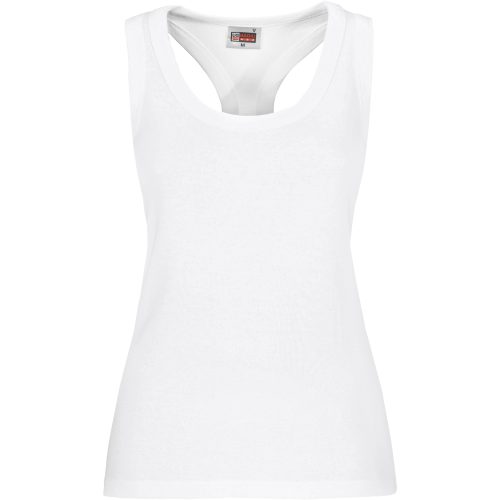 Ladies Maui Racerback Top - White