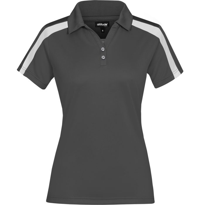 Ladies Nautilus Golf Shirt - Grey
