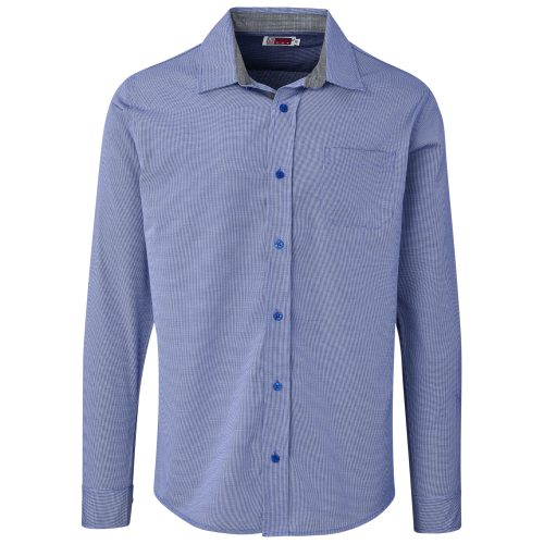 Mens Long Sleeve Coventry Shirt - Royal Blue