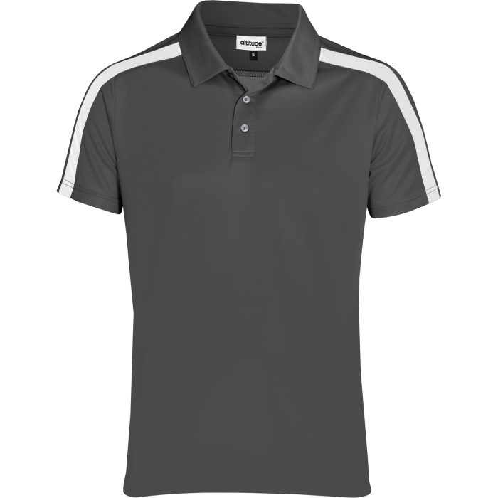 Mens Nautilus Golf Shirt - Grey