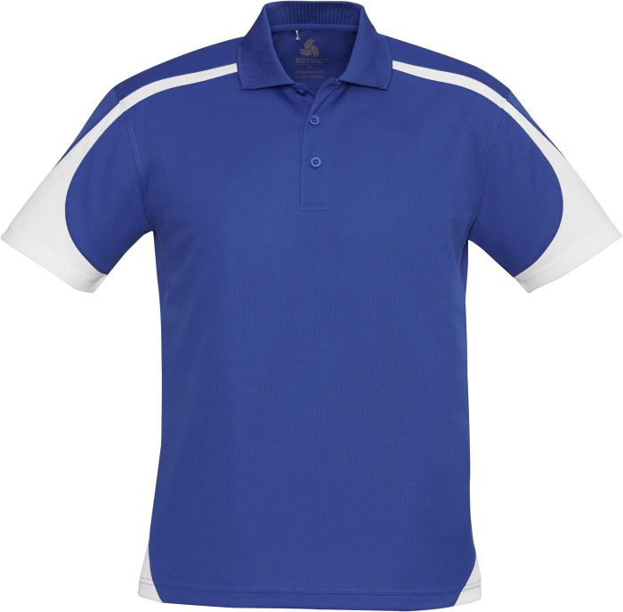Mens Talon Golf Shirt - Blue