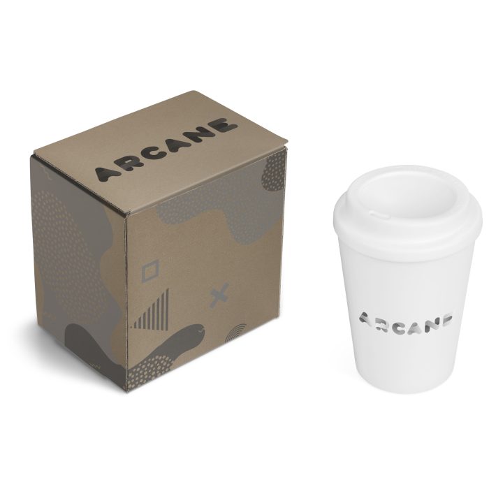 Americana Tumbler in Bianca Custom Gift Box - Solid White