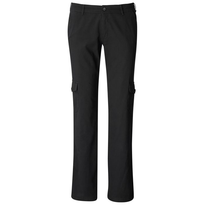 Ladies Cargo Pants - Black