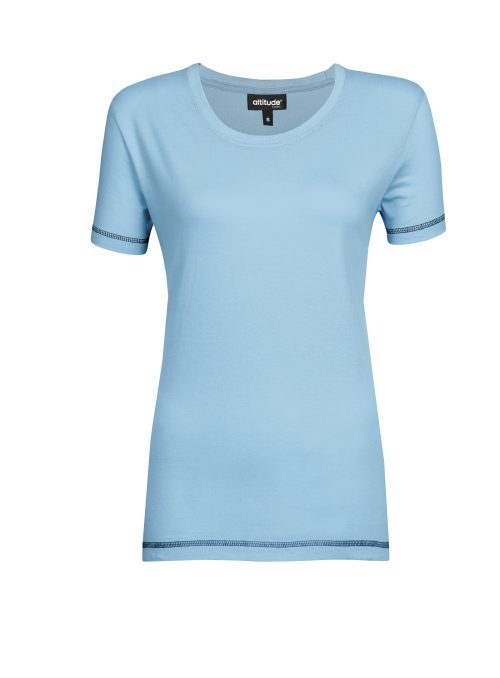 Ladies Velocity T-Shirt - Sky Blue