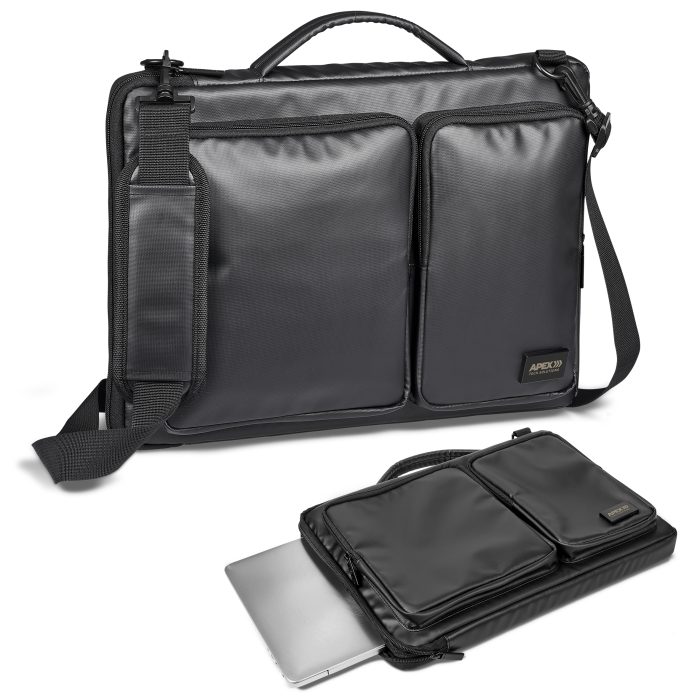 Alex Varga Faulkner Laptop Bag - Black