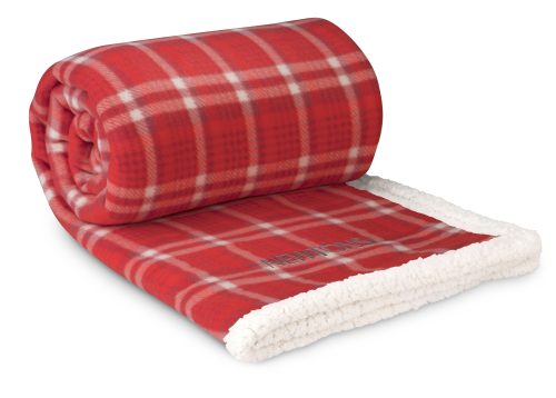 Everest Sherpa Blanket - Red