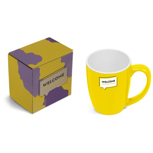 Payton Mug in Bianca Custom Gift Box - Yellow