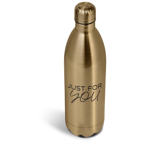 Serendipio Atlantis Vacuum Water Bottle - 1 Litre - Gold