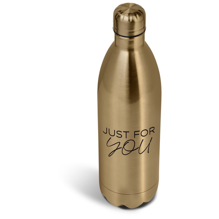 Serendipio Atlantis Vacuum Water Bottle - 1 Litre - Gold