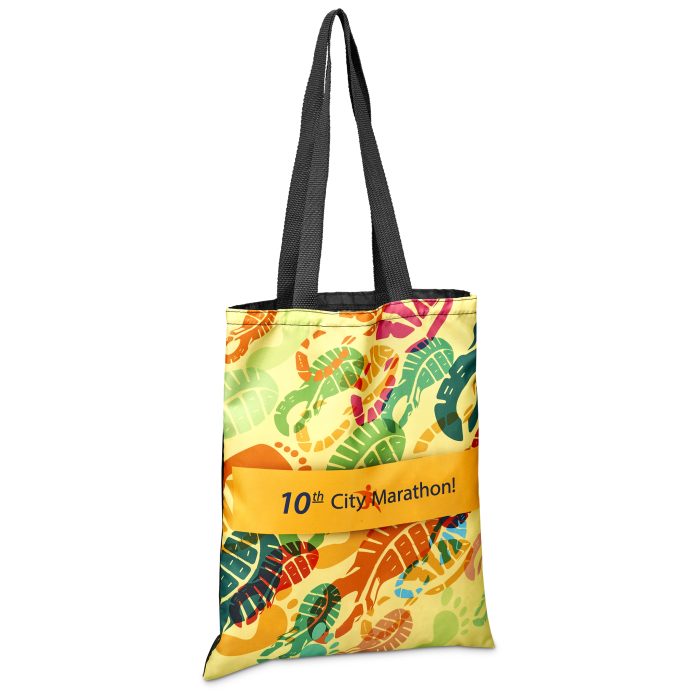 Hoppla Mall Shopper with Front Panel Branding